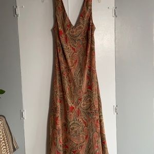 Jones New York Print Maxi Dress